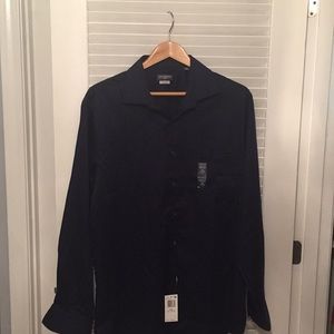 Van Heusen stretch collar reg. fit button down